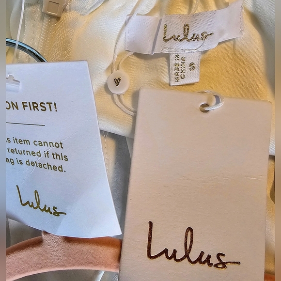 Lulus Extraordinary Vow White Off-the-Shoulder Maxi Dress with Pockets, Small - Picture 14 of 14